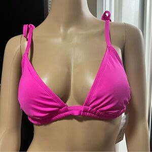 Sugar Beach Vibrant Pink Bikini Top